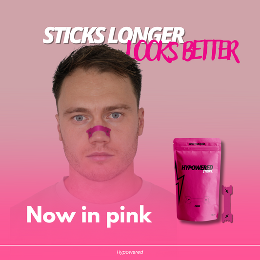 Hypowered neusstrips Roze