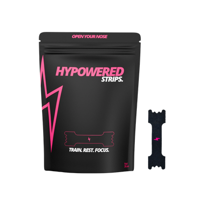 Hypowered neusstrips zwart