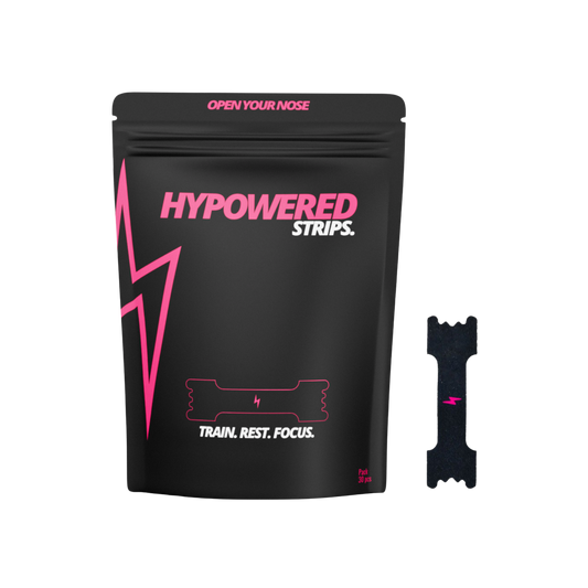 Hypowered neusstrips zwart