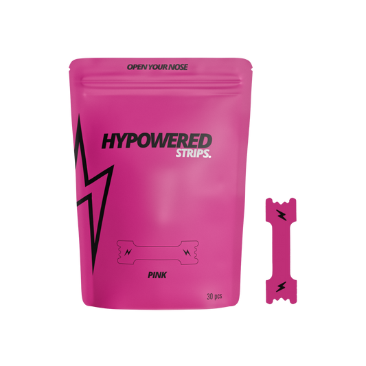 Hypowered neusstrips Roze