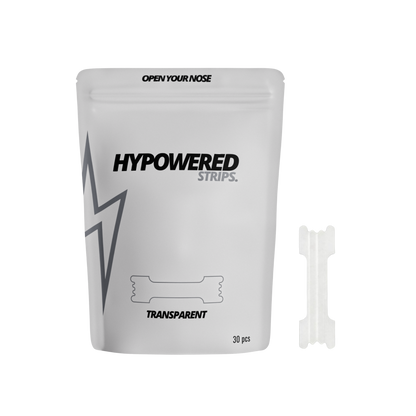 Hypowered neusstrips Transparant