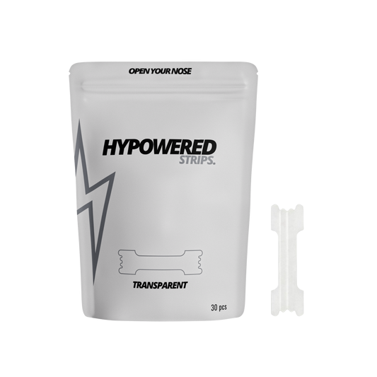 Hypowered neusstrips Transparant