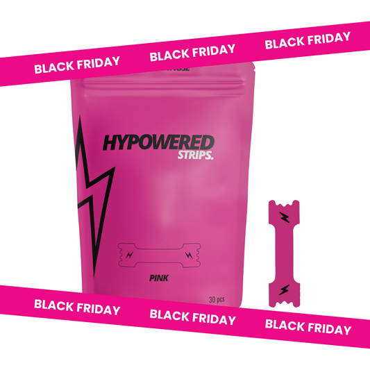 Hypowered neusstrips Roze