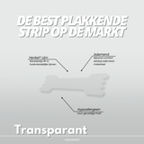 Hypowered Nasal Strips Transparent