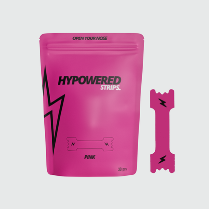 Hypowered neusstrips Roze
